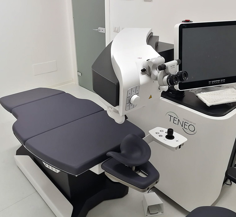 Laser per la correzione dei difetti visivi