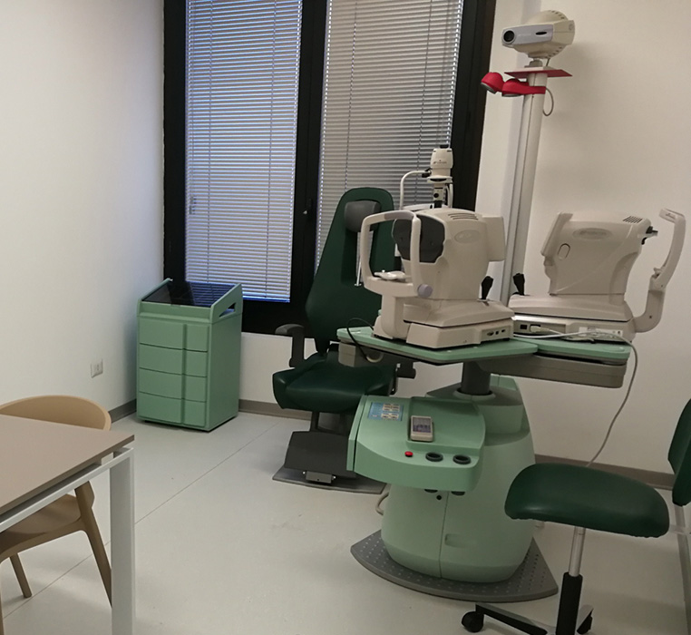 Sala visite oculistiche